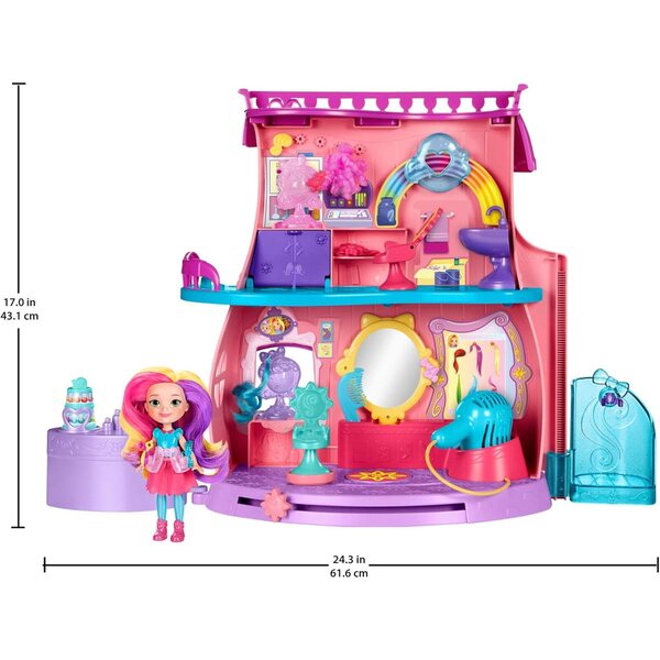 Fisher-Price Sunny Day Toy: Interaktiver Schönheitssalon mit Sounds und Zubehör