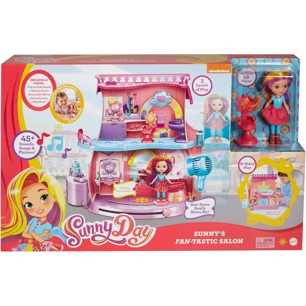 Fisher-Price Sunny Day Toy: Interaktiver Schönheitssalon mit Sounds und Zubehör