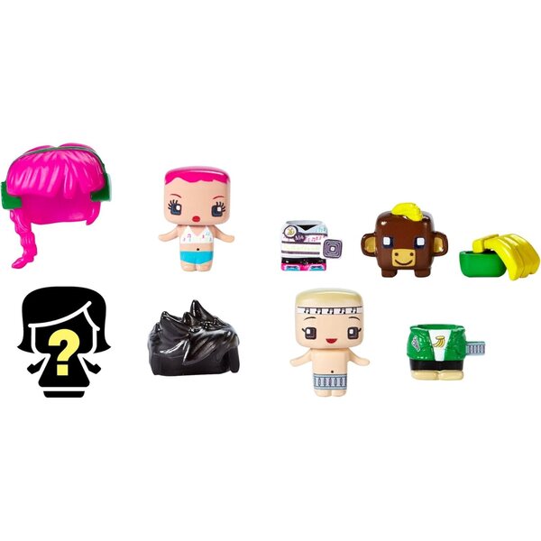 4er-Pack Serie 1 My Mini MixieQ-Schlagzeuger mit exklusiven Charakteren und Zubehör