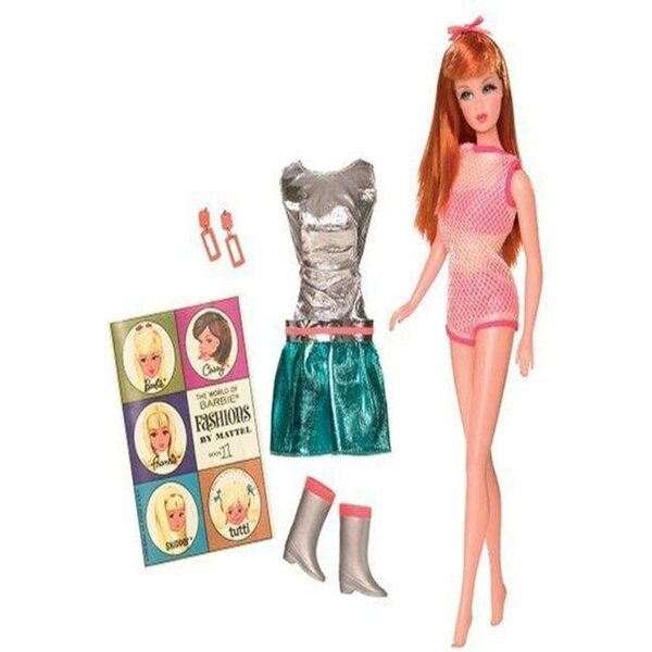 Barbie Twist 'n Turn Vintage Repro 1968 – Sammlerpuppe mit orangefarbenem Kostüm
