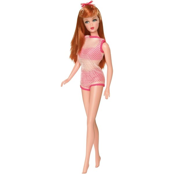 Barbie Twist 'n Turn Vintage Repro 1968 – Sammlerpuppe mit orangefarbenem Kostüm