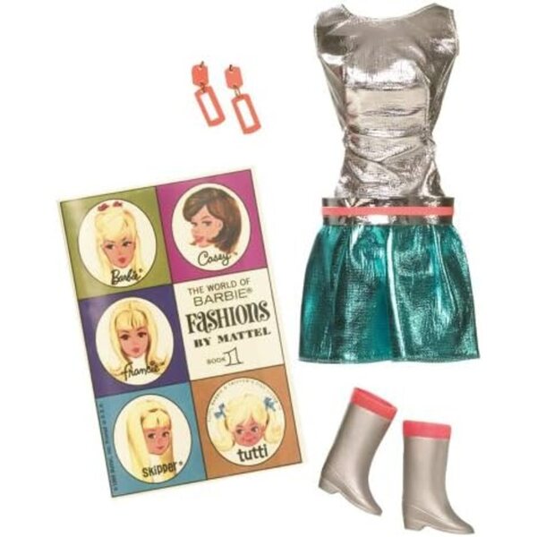 Barbie Twist 'n Turn Vintage Repro 1968 – Sammlerpuppe mit orangefarbenem Kostüm