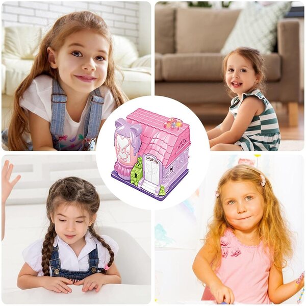 Prinzessinnen-Puppenhaus mit Schloss und Musikspielzeug, Kinderspielset