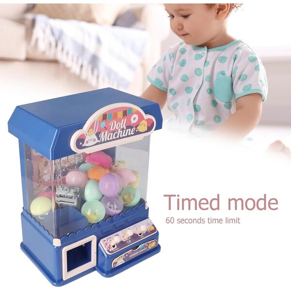 Sxhlseller Mini-Puppenspielzeug mit Klaue und Musik, verbessert die Hand-Auge-Koordination