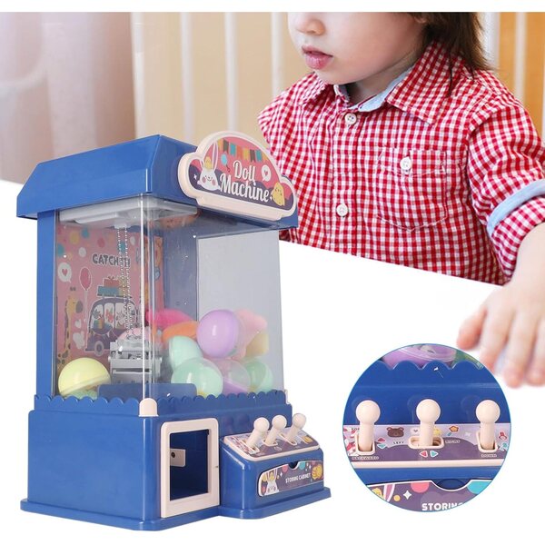 Sxhlseller Mini-Puppenspielzeug mit Klaue und Musik, verbessert die Hand-Auge-Koordination