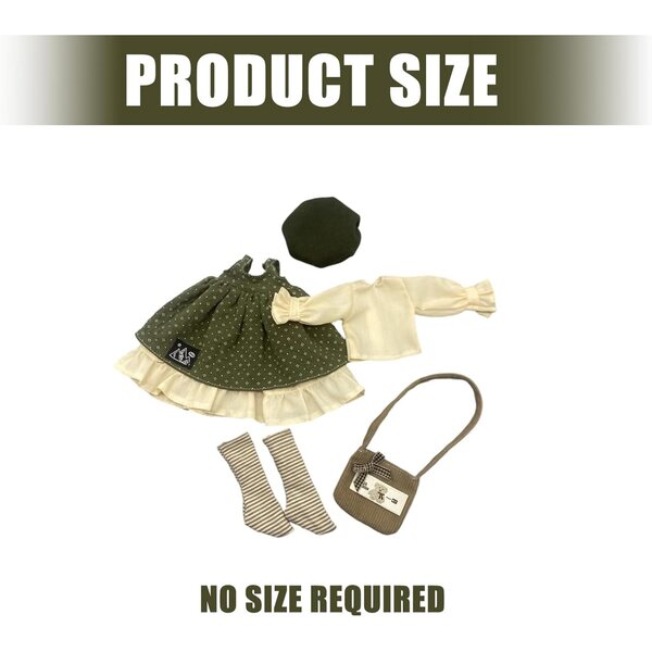 SueaLe 30 cm Puppenkleid – elegant, einfach anzuziehen und vielseitig einsetzbar
