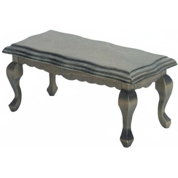 Tavolino in Miniatura 1:12 in Legno di Betulla per Casa delle Bambole, Design Elegante