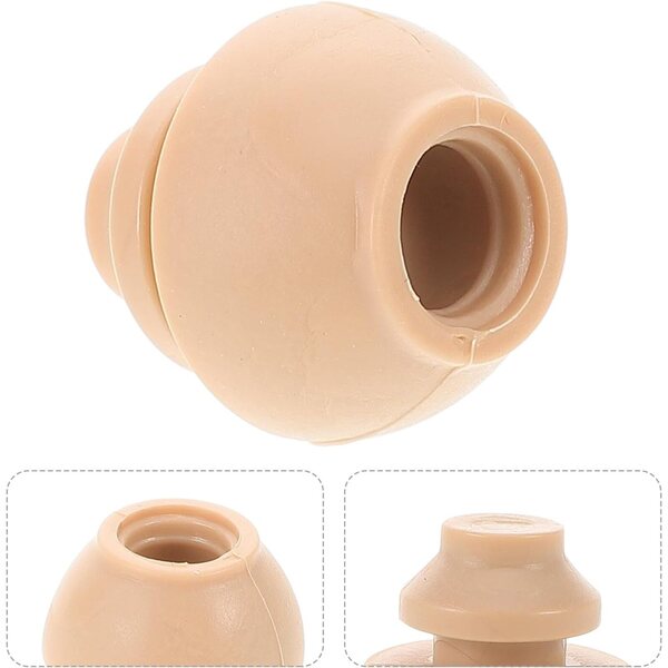 Ifundom Connettore per Collo Bambola 1/6, Ricambio Action Figure Plastica ABS Beige