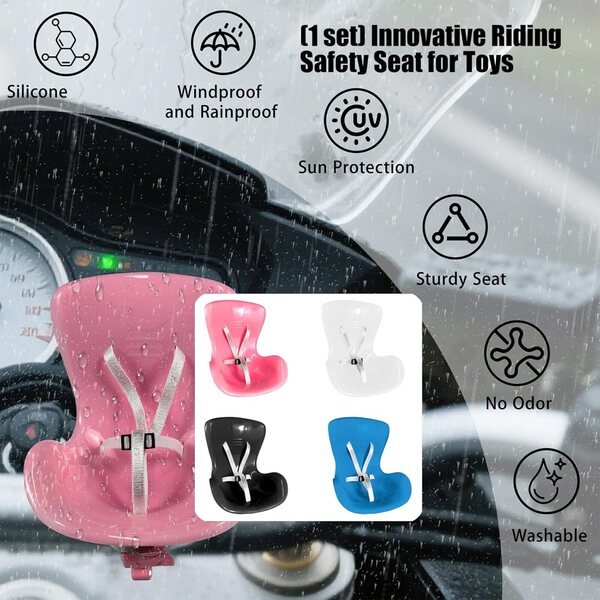 Divano Clip-on per Bambole 10-17 cm per Passeggini e Biciclette Accessorio Decorativo