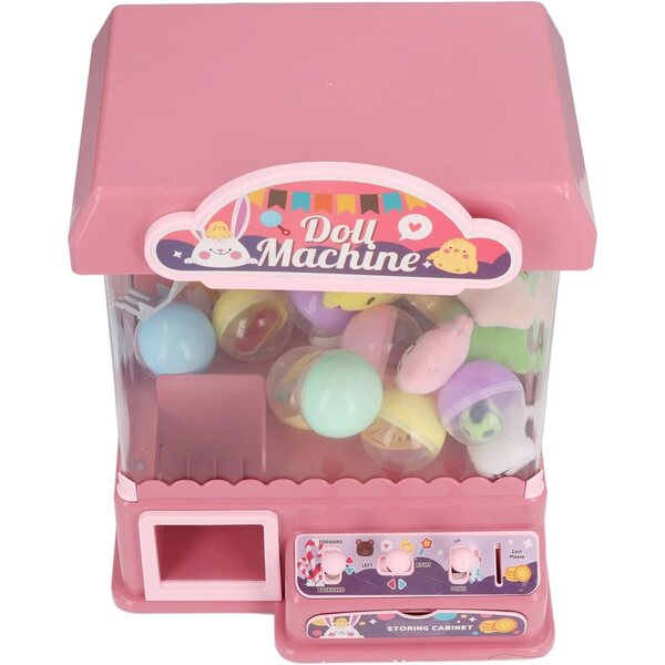 Mini Bambola Giocattolo con Musica e Luci, 10 Bambole, 20 Monete e 10 Gusci per Divertimento