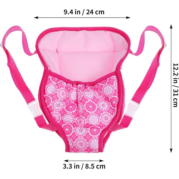 Gatuida 18 Pollici Porta Bambola - Sacchetto Portatile in Cotone per Bambini
