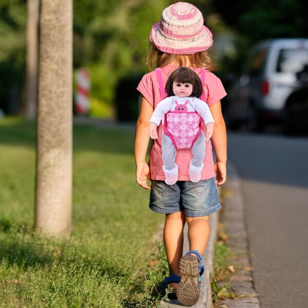 Gatuida 18 Pollici Porta Bambola - Sacchetto Portatile in Cotone per Bambini