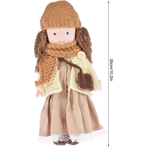 Bambola fatta a mano di Yunseity 26 cm - 6 stili, regalo perfetto per bambini