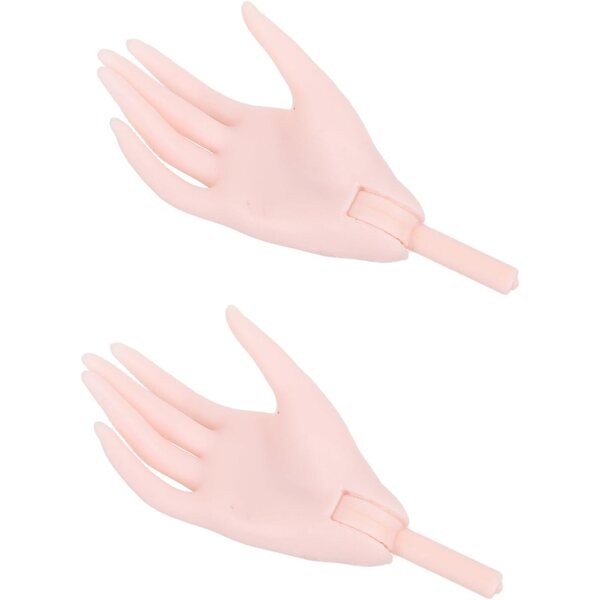 Mani per Bambole Beige Realistiche in Plastica per Sostituzione Accessori Doll