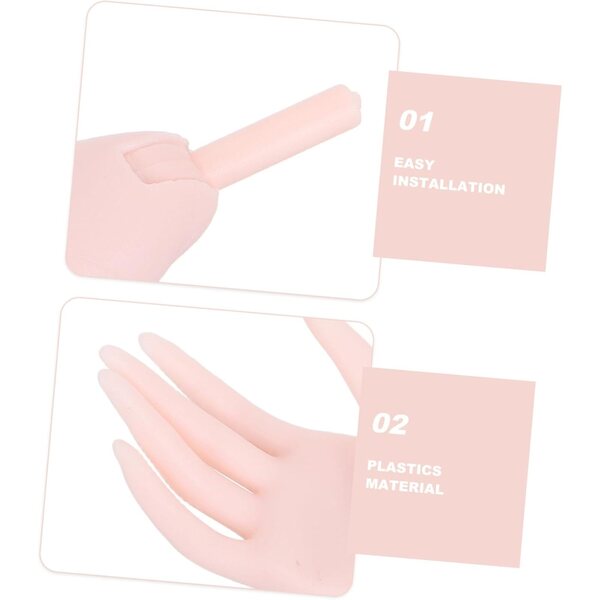 Mani di Bambola BESPORTBLE Realistiche in Miniatura per Personalizzazione e Collezione