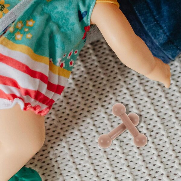 BESPORTBLE Set 2 Connettori Rialzo Piedi Bambola 1/6 per Action Figure Fai da Te