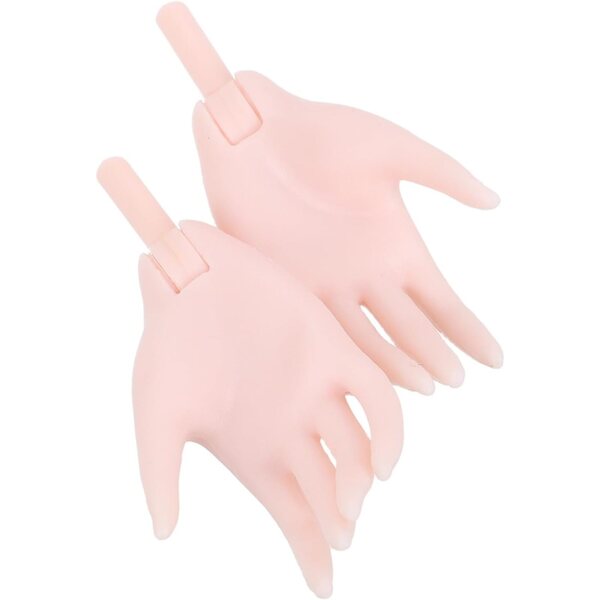 BESPORTBLE Mini Mani Realistiche per Bambole 4 CM, Facili da Installare e Resistenti