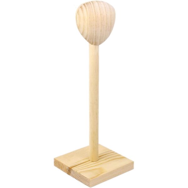 Holzständer für BJD 1/6 Perücken, elegante und langlebige Präsentation