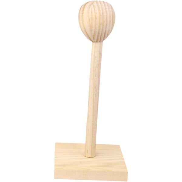 Holzständer für BJD 1/6 Perücken, elegante und langlebige Präsentation