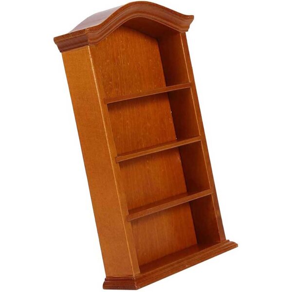Tnfeeon Libreria Miniatura Casa delle Bambole in Legno 1:12, Elegante e Realistica