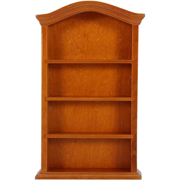 Tnfeeon Libreria Miniatura Casa delle Bambole in Legno 1:12, Elegante e Realistica