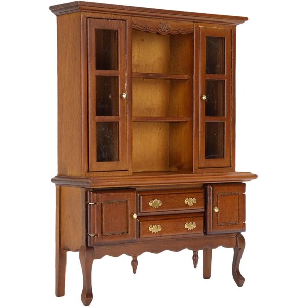 Credenza in miniatura Chrees in legno di betulla 1:12 per casa delle bambole