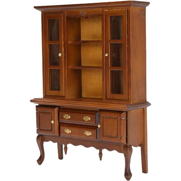 Credenza in miniatura Chrees in legno di betulla 1:12 per casa delle bambole