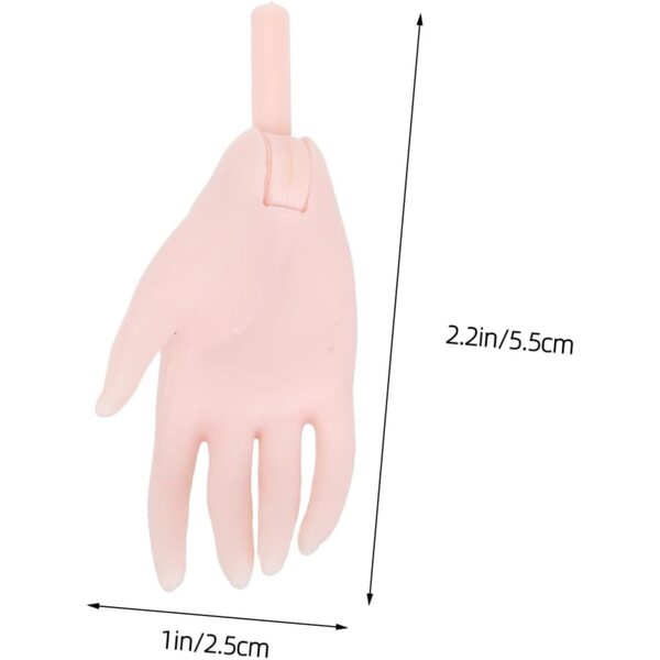 Mani Mini per Bambole Realistiche con Articolazioni Mobili in Materiale Durevole