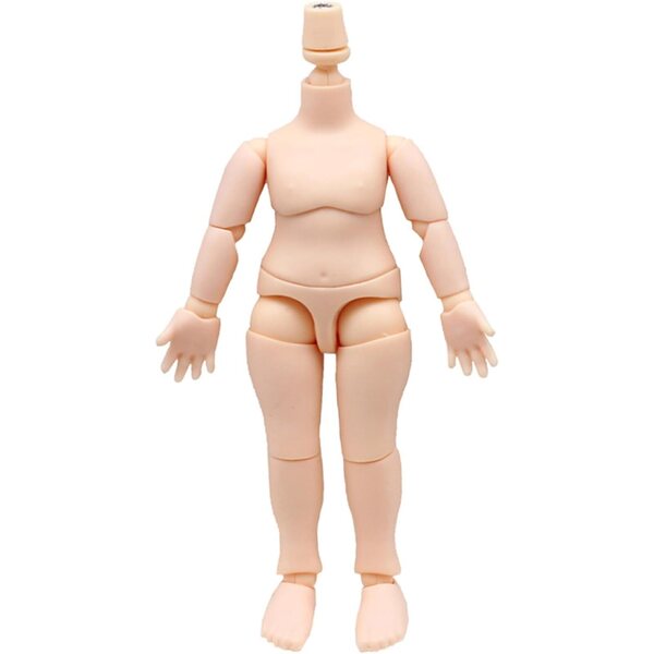Corpo Bambola 1/12, 4,1'' in Silicone con Giunti Mobili, Accessori per Action Figure