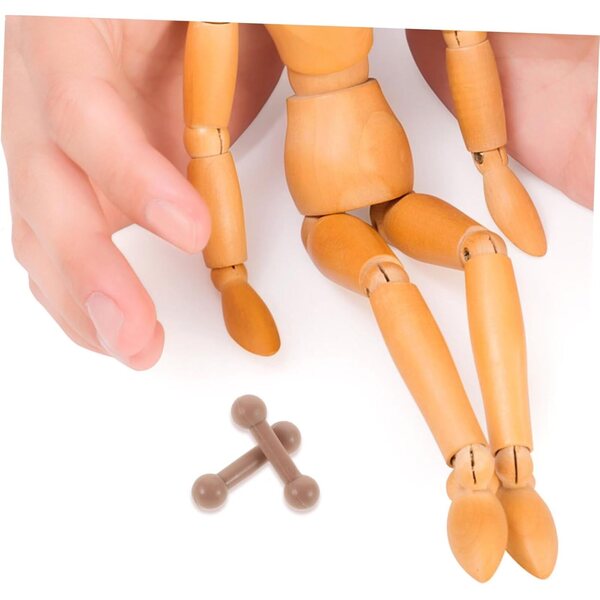 BESPORTBLE Connettore Piedi Bambola 1/6 - Set 2 Pezzi per Modellismo e Action Figure