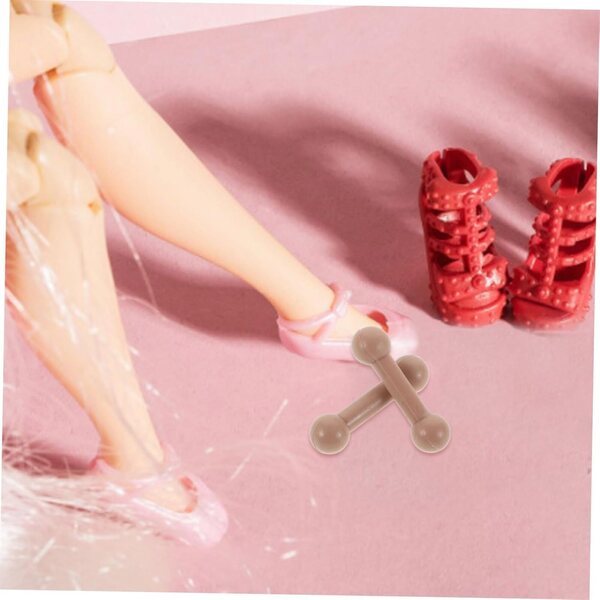 BESPORTBLE Connettore Piedi Bambola 1/6 - Set 2 Pezzi per Modellismo e Action Figure