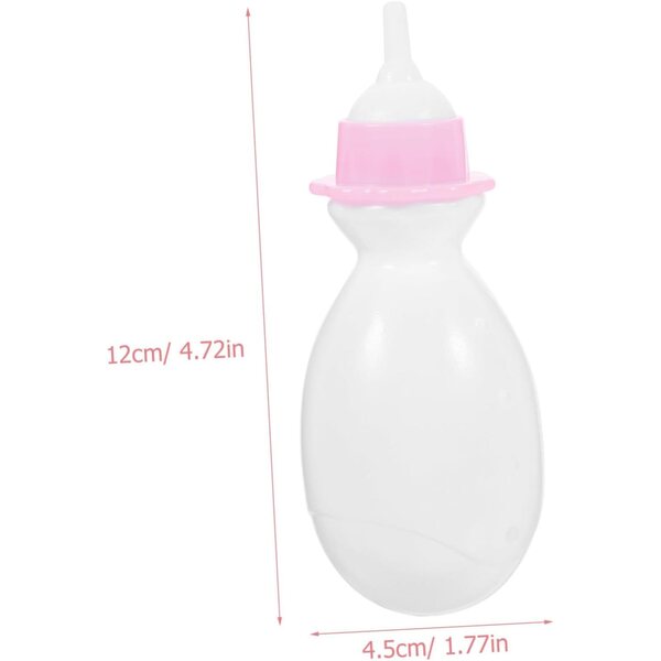Beaupretty 12 Miniaturflaschen für Puppen, Spielzubehör und Duschgeschenke