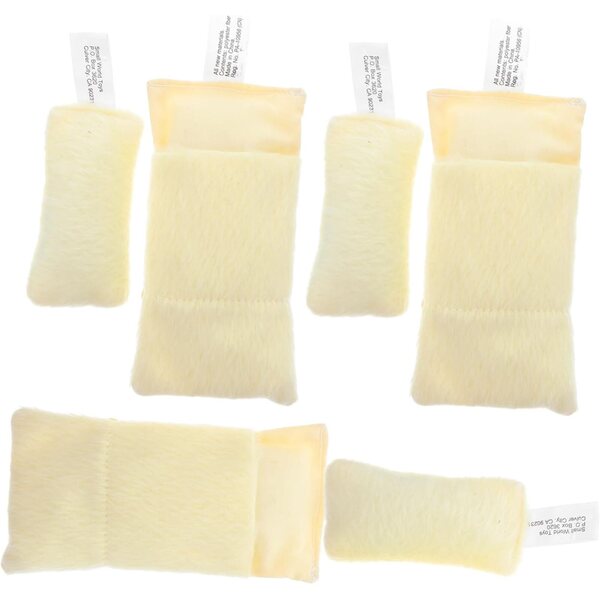 Set Biancheria Da Letto Miniatura Vaguelly 3 Pezzi Sacco Pelo e Cuscino in Cotone e Peluche