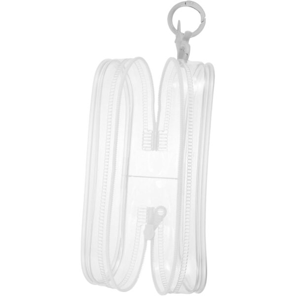 Borsa portatile per bambole in PVC trasparente con gancio e fibbia SOPOTUTU