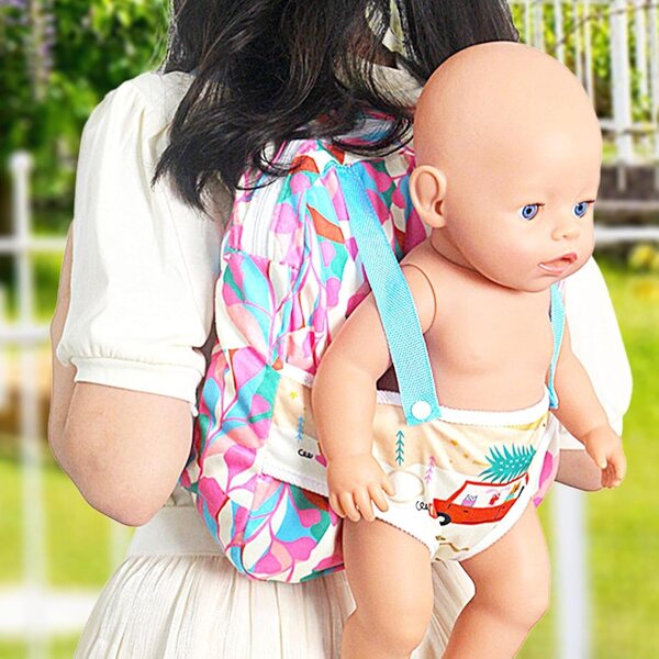 Carrier portatile per bambole con cinghie regolabili - comodo e versatile per bambini