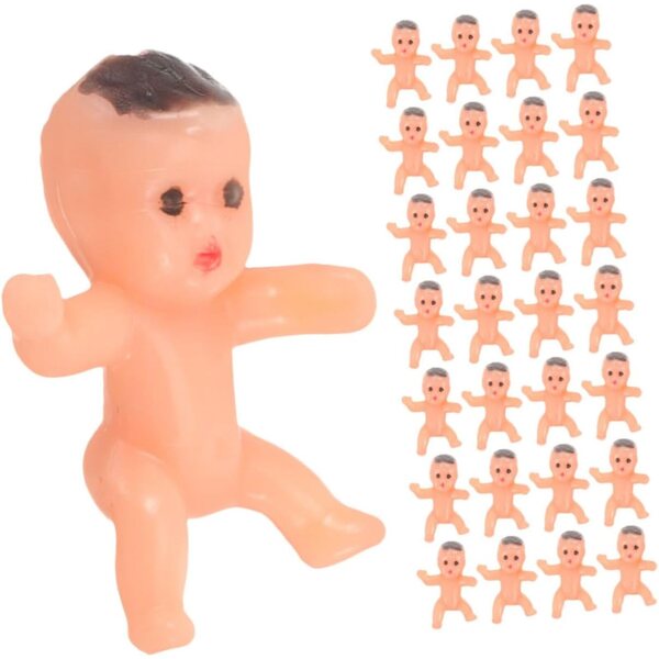 BESPORTBLE 40 Mini Statue in Plastica per Decorazioni, Bomboniere e Giochi Shower