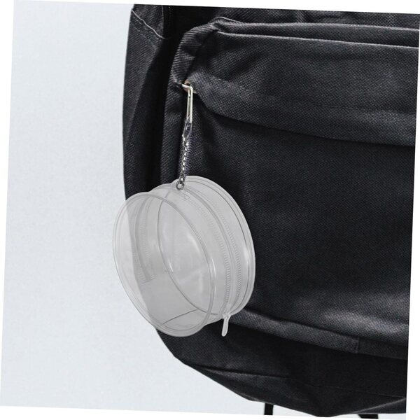 Borsa Trasparente in PVC per Bambole e Peluche Toyvian, Organizer Portatile da Appendere