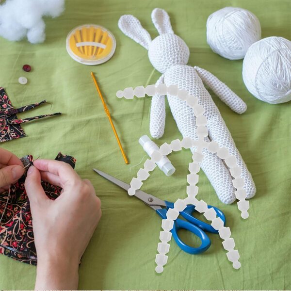 Hemobllo Skelett-Möbel, 3 Stück, für Puppen und Puppen, Basteln