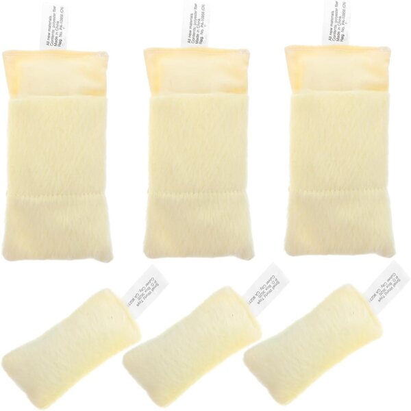 BESPORTBLE Set 3 Mini Sacchi a Pelo e Cuscini in Cotone per Case delle Bambole