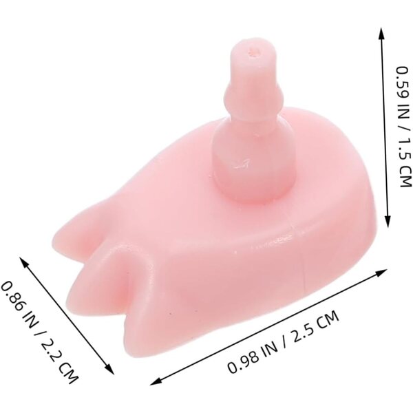 Toddmomy 4 Sets Miniaturhände und -füße für Puppen – hochwertige Zubehör-Ersatzteile