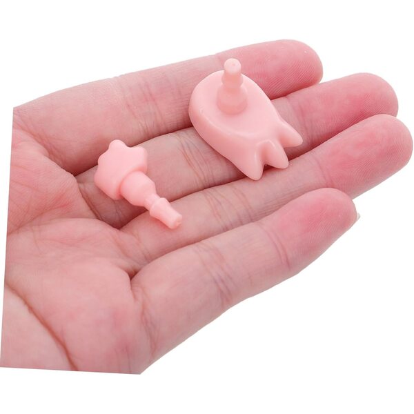 Toddmomy 4 Sets Miniaturhände und -füße für Puppen – hochwertige Zubehör-Ersatzteile