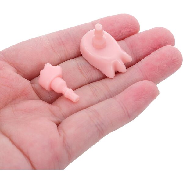 ORFOFE 4 Set Mani e Piedi per Bambole in Miniatura Parti Realistiche e Articolate