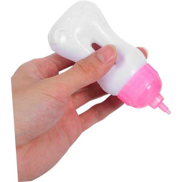 Set 6 Bottiglie Giocattolo per Bambole - Accessori Miniatura Realistici e Sicuri