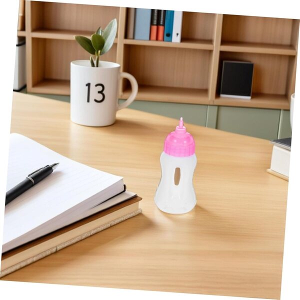 Set 6 Bottiglie Giocattolo per Bambole - Accessori Miniatura Realistici e Sicuri