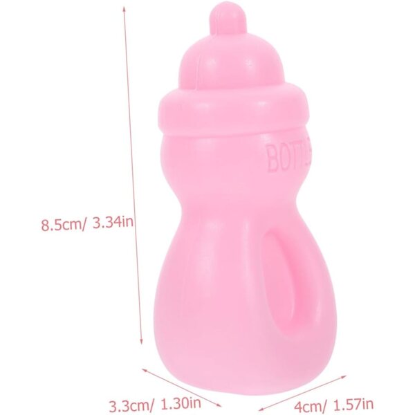 YARNOW 10 Mini-Wasserflaschen für Puppenhäuser, kreatives Kunststoffzubehör