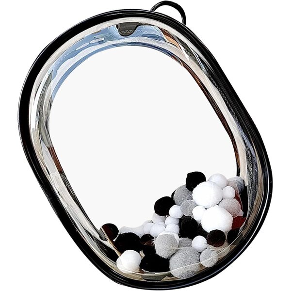 Borsa trasparente per trasporto bambola Jlobnyiun - custodia compatta e resistente 18x14x8cm
