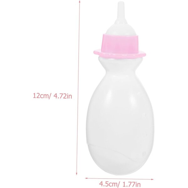 Gatuida 12 Bottiglie Miniatura Biberon Accessori per Bambole e Giochi di Ruolo