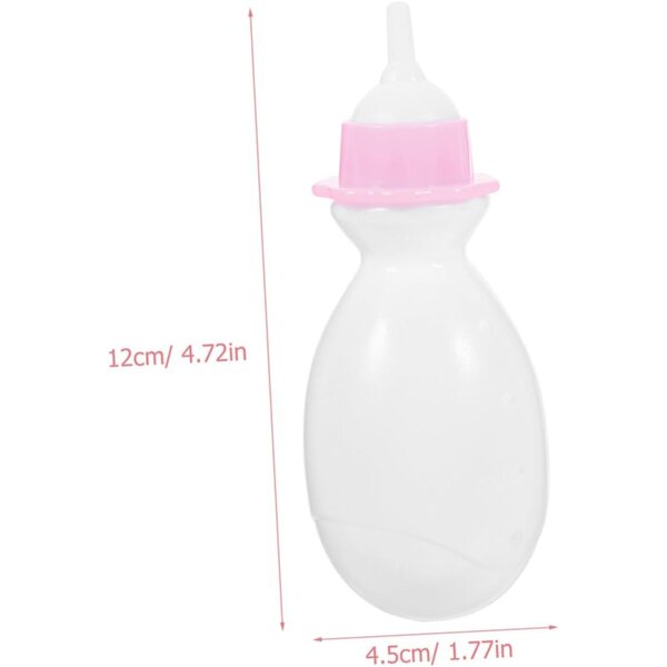 BESTonZON 10 Mini Bottiglie Latte Miniature per Decorazioni e Giochi Ruolo
