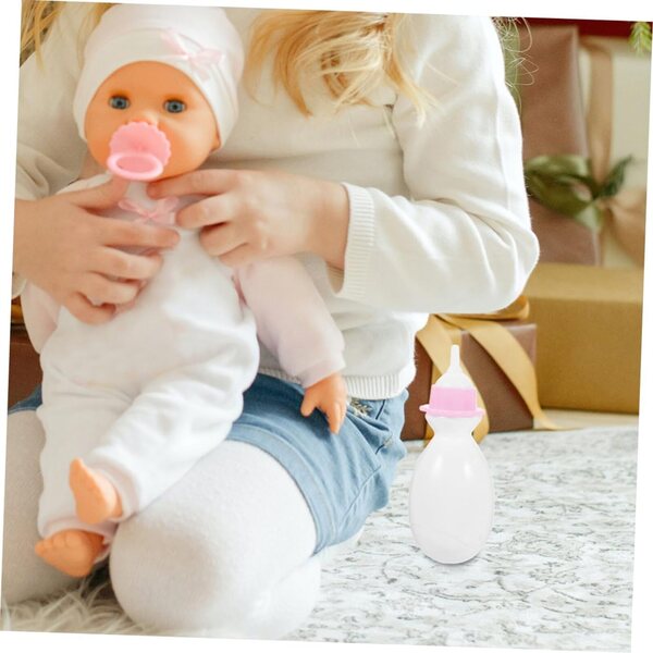 BESTonZON 10 Mini Bottiglie Latte Miniature per Decorazioni e Giochi Ruolo