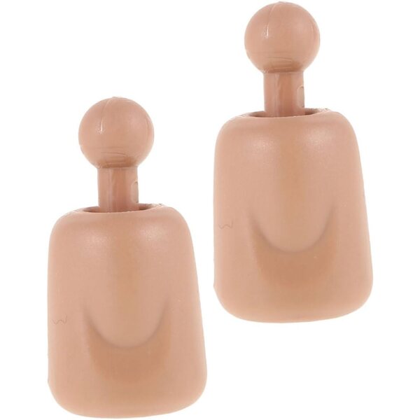 Toyvian Connettore per Collo Bambola 1/6 2pz Giunto Articolato Plastica Fai da Te